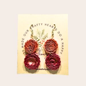 Quilling Earrings Medium 5
