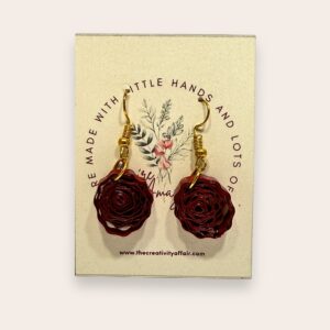 Quilling Earrings Big 1