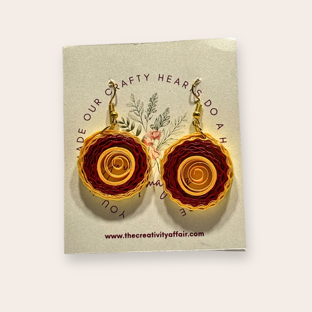 Quilling Earrings Big 18