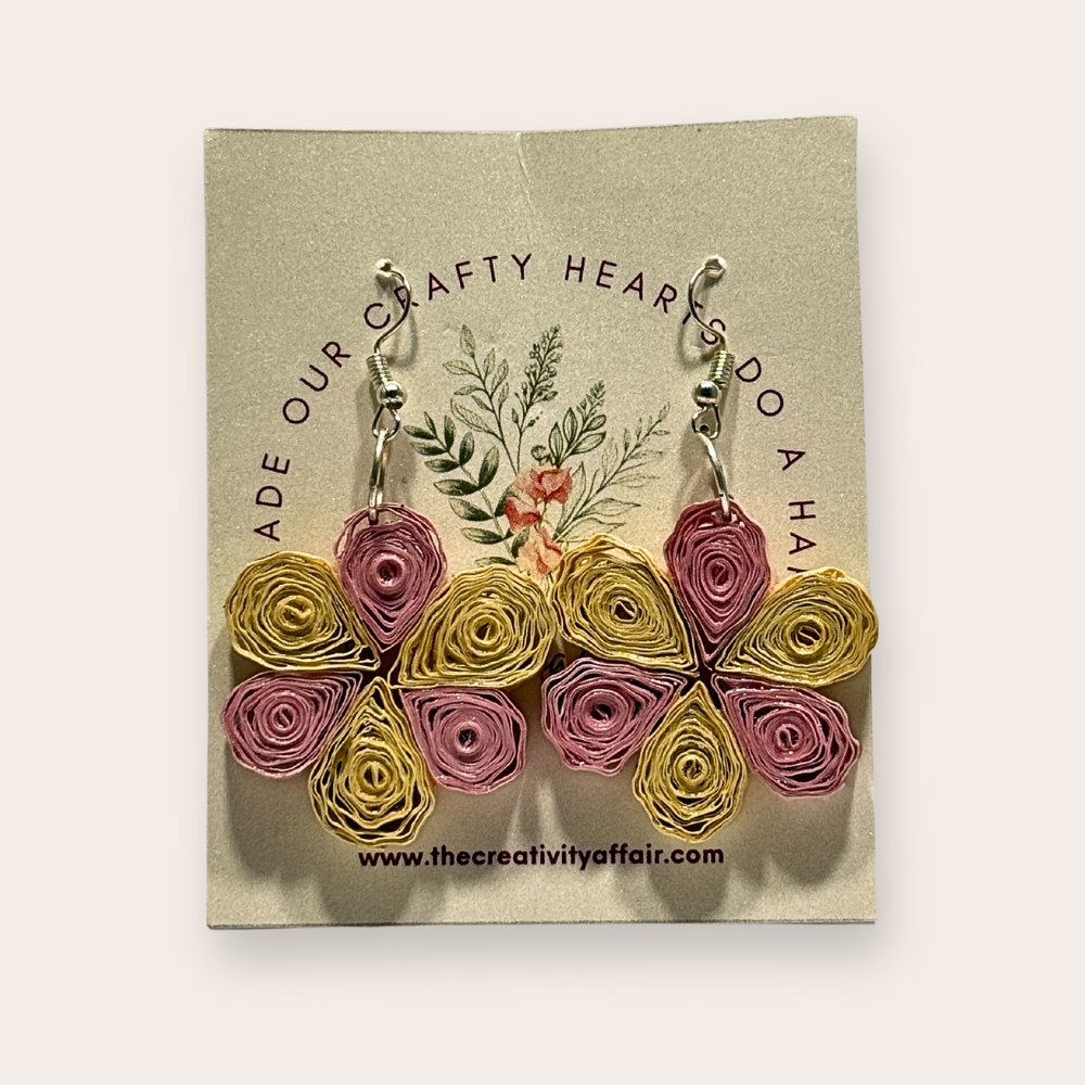 Quilling Earrings Big 19