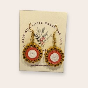 Quilling Earrings Big 2