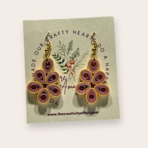 Quilling Earrings Big 20