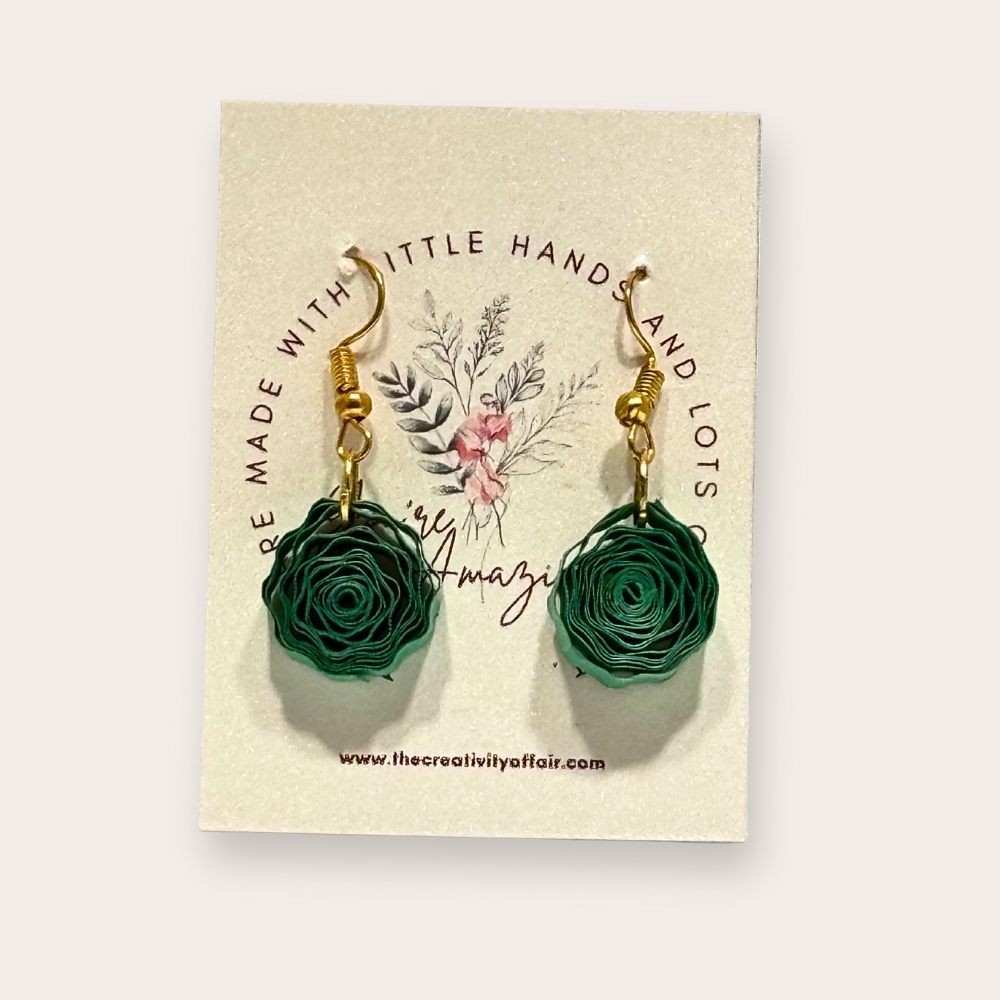 Quilling Earrings Small 8