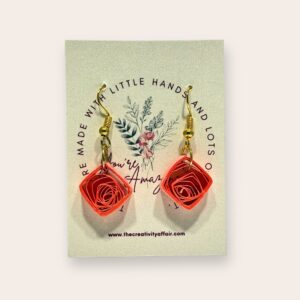 Quilling Earrings Small 9