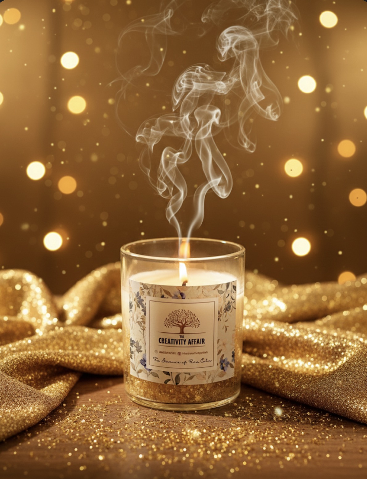 Golden Glow Jar Candles