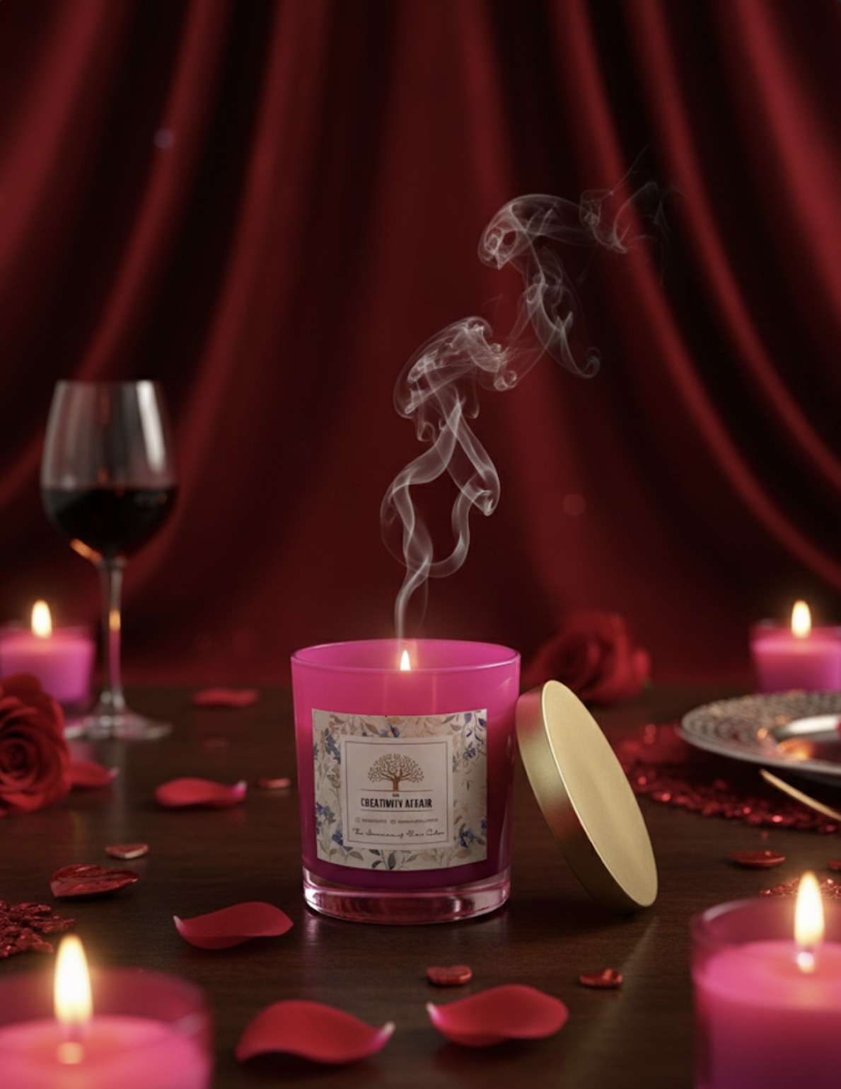 Premium Glass Jar Candles