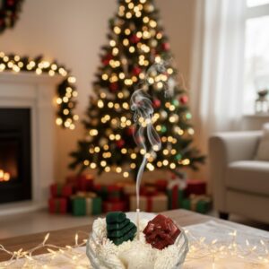 Christmassy Bowl Candle