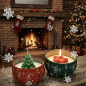 small Christmas Tins